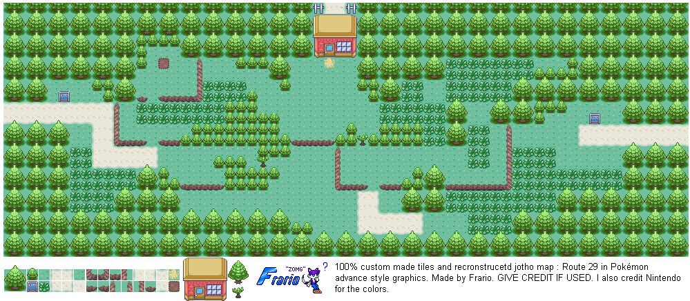 Pokémon Generation 2 Customs - Route 29