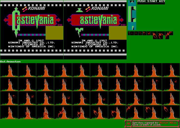 Castlevania - Title Screen
