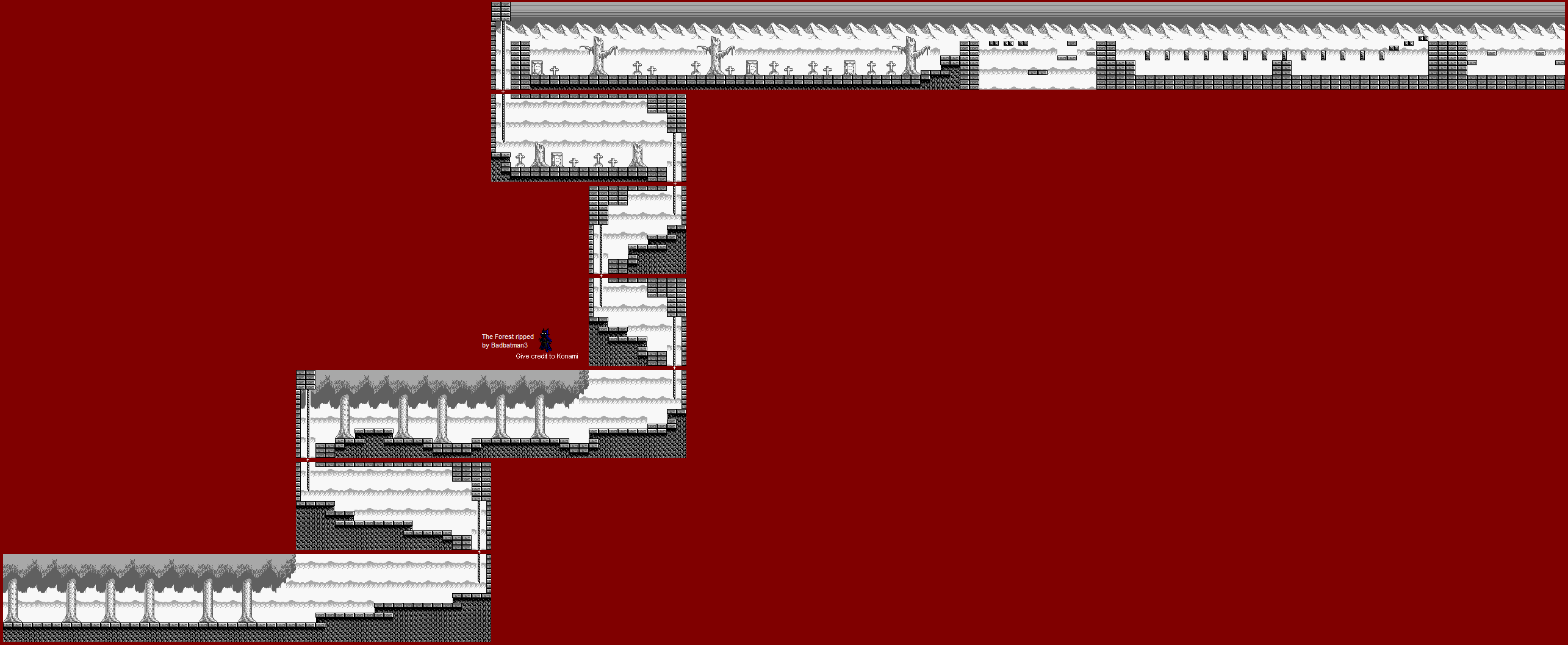 Castlevania Adventure - Stage 1: The Forest