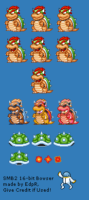 Bowser (Super Mario Bros. 2 SNES-Style)