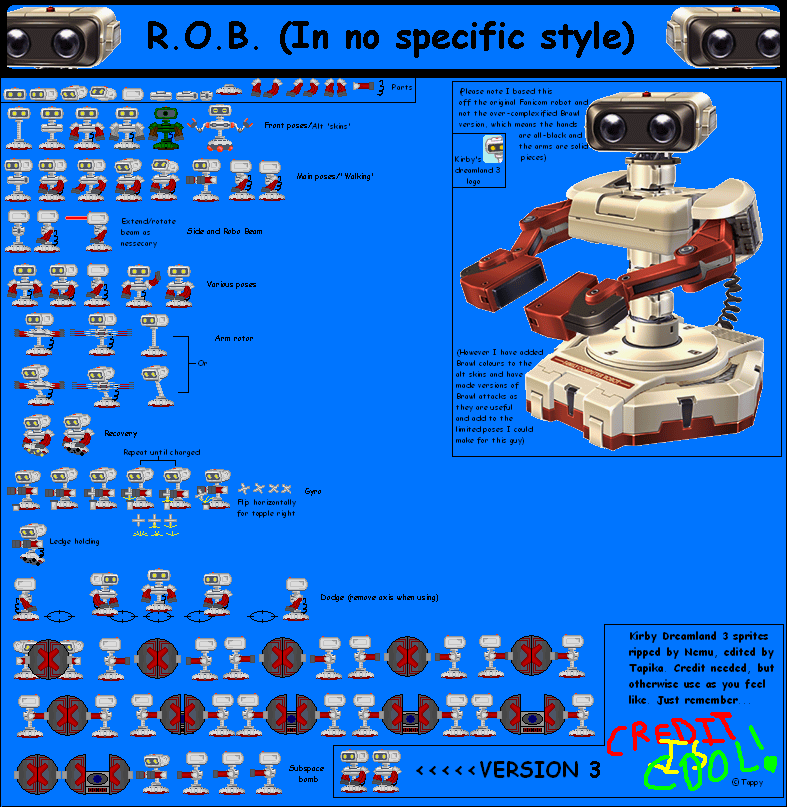 Super Smash Bros. Customs - R.O.B.