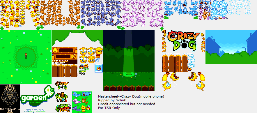 Crazy Dog - General Sprites