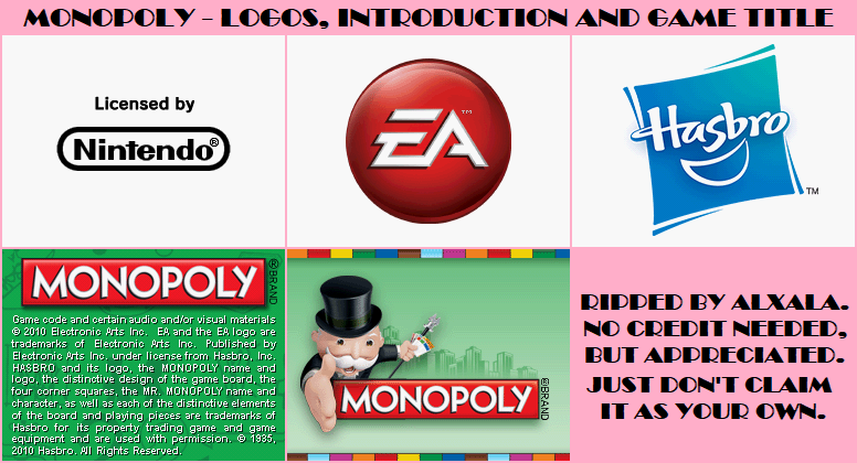 Monopoly - Logos, Introduction & Game Title