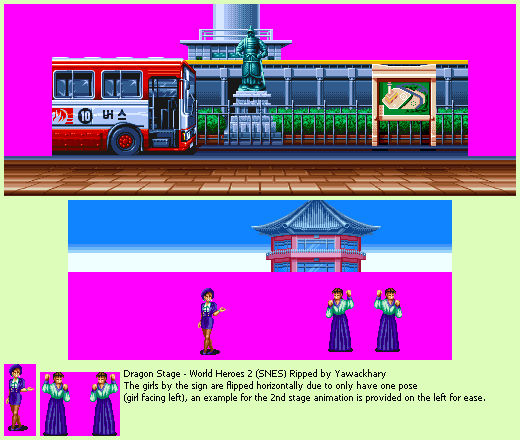 World Heroes 2 - Dragon Stage