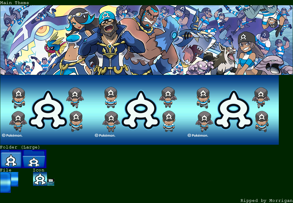 Nintendo 3DS Themes - Pokémon: Team Aqua