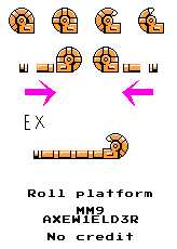 Mega Man 9 - Rolling Platform