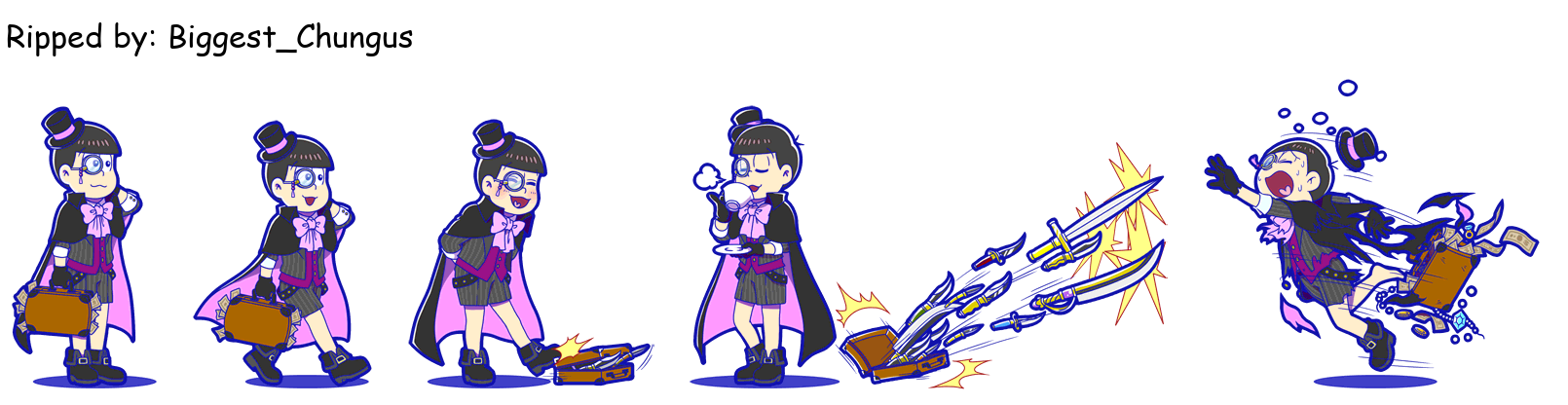 Osomatsu-san Hesokuri Wars: Battle of the NEETs - Todomatsu (Phantom Thief)