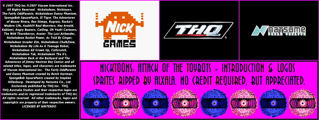 Nicktoons: Attack of the Toybots - Introduction & Logos