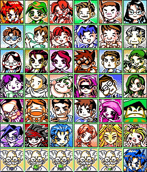 Bikkuriman 2000: Charging Card GB (JPN) - Portraits