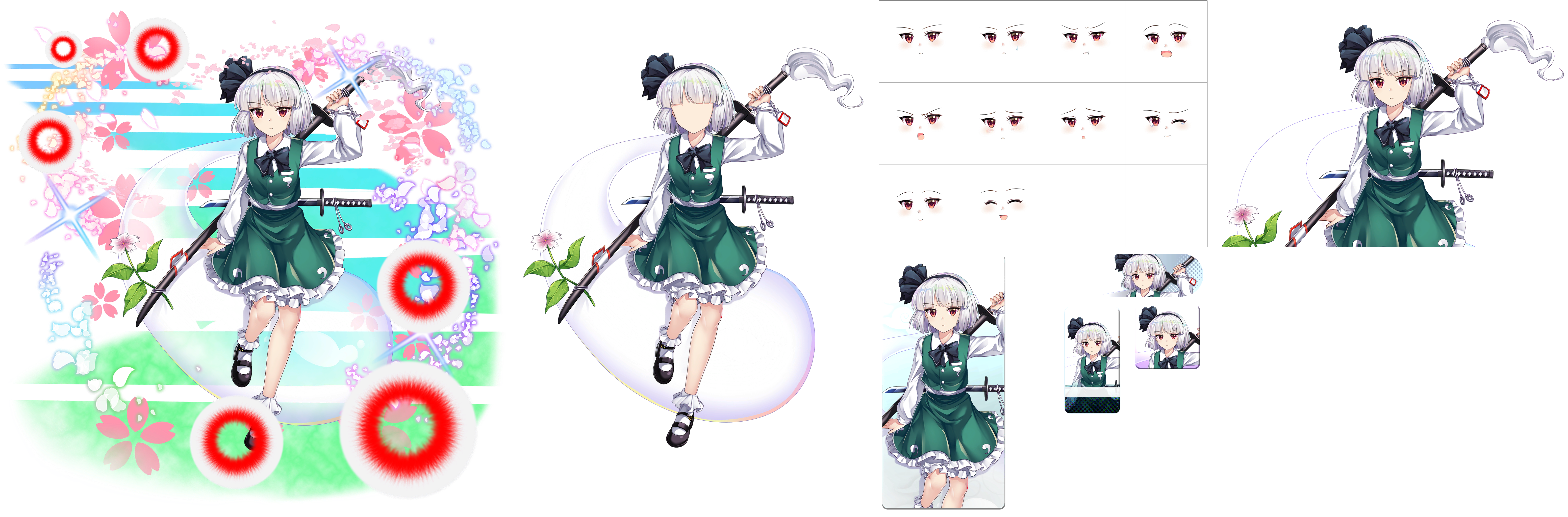 Touhou LostWord - Youmu Konpaku (Cherry Blossom)