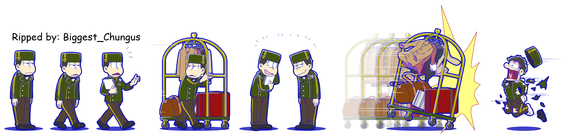Osomatsu-san Hesokuri Wars: Battle of the NEETs - Ichimatsu (Bellboy)