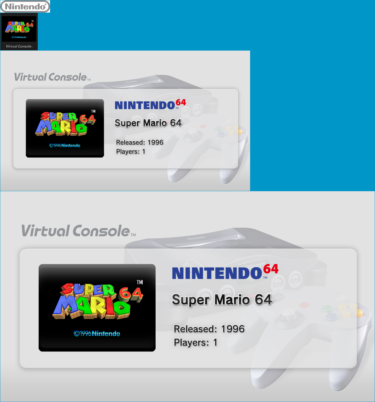 Virtual Console - Super Mario 64