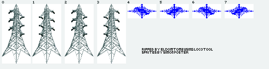 Chris Sawyer's Locomotion - Electricity Pylon