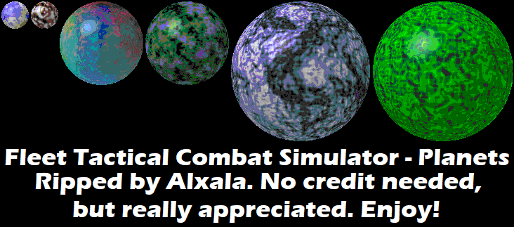 Fleet Tactical Combat Simulator - Planets