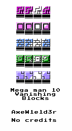 Mega Man 10 - Vanish Blocks