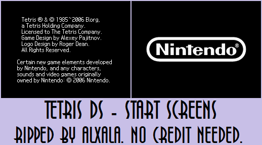 Start Screens