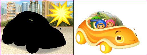 Team Umizoomi - Umi-Car Minigame Screen