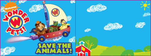 Wonder Pets! Save the Animals! - Main Menu Background