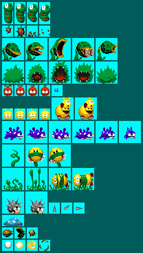 Pac-in-Time - Enemies (Forest)