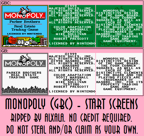Start Screens