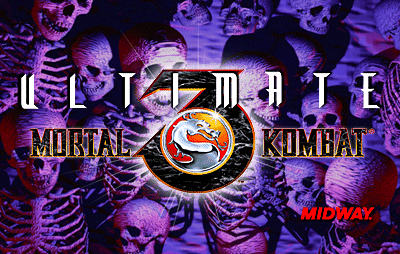 Ultimate Mortal Kombat 3 - Title Screen