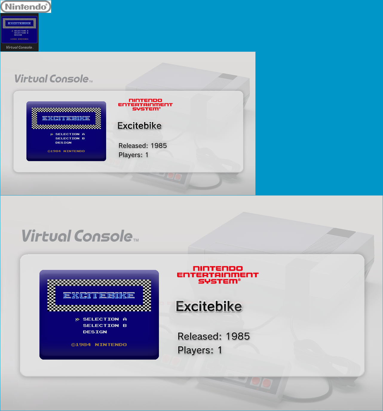 Virtual Console - Excitebike