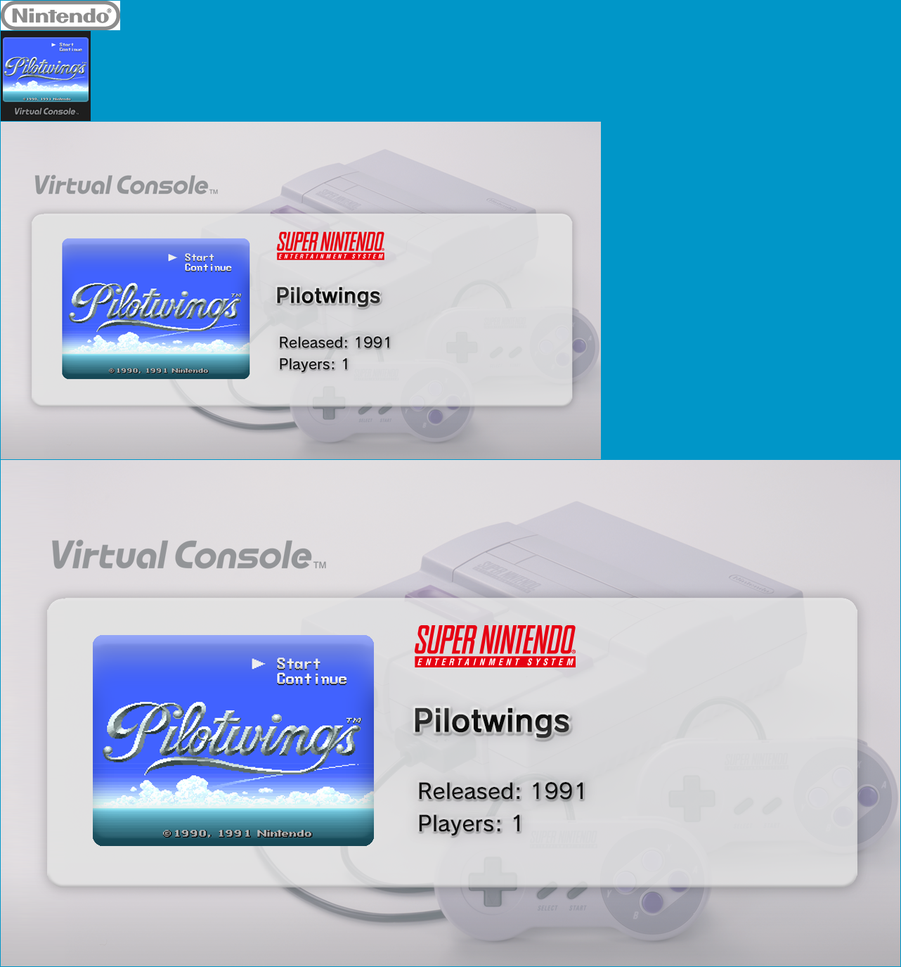 Virtual Console - Pilotwings