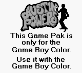 Game Boy Error Message