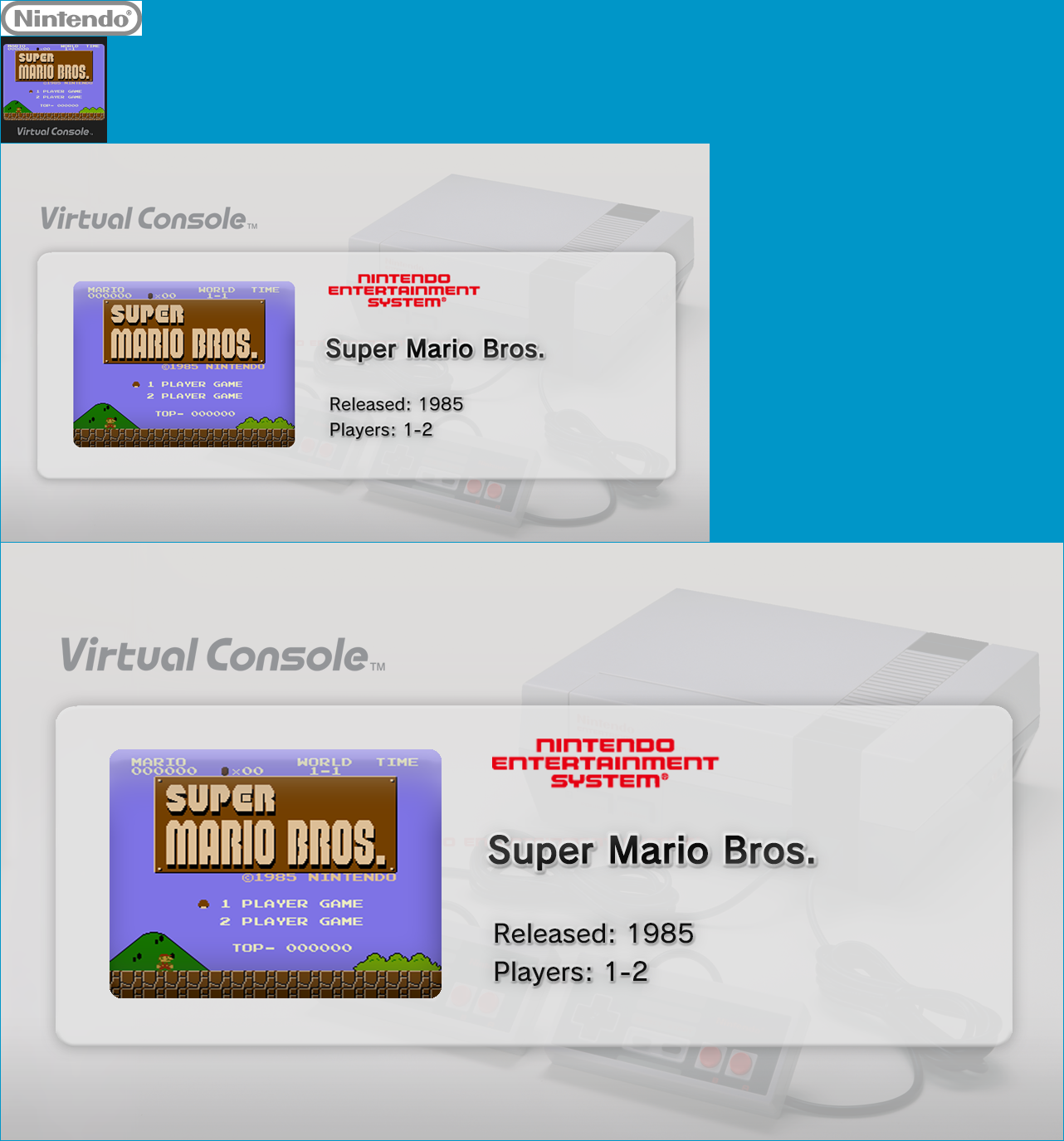 Virtual Console - Super Mario Bros.