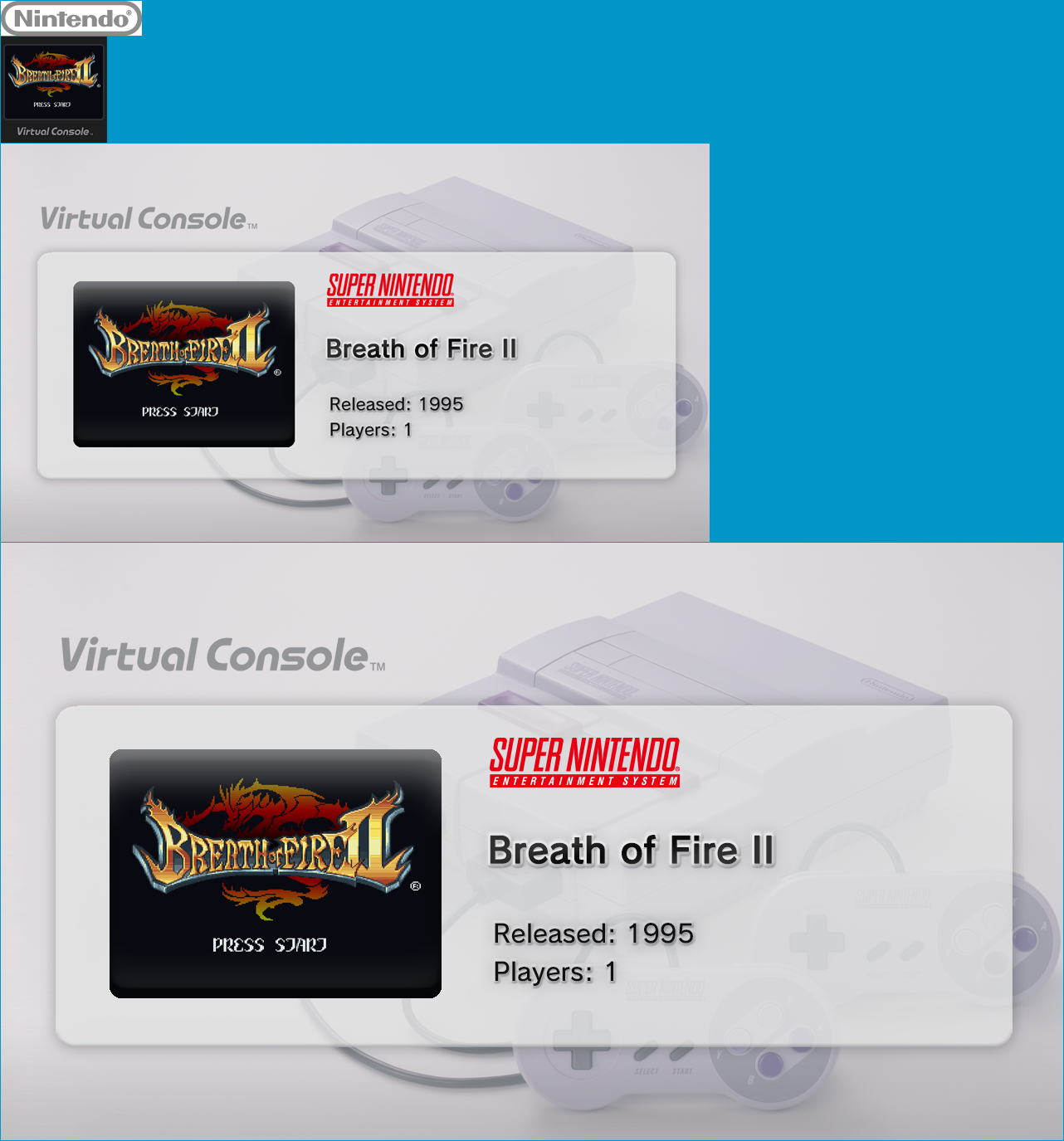 Virtual Console - Breath of Fire II