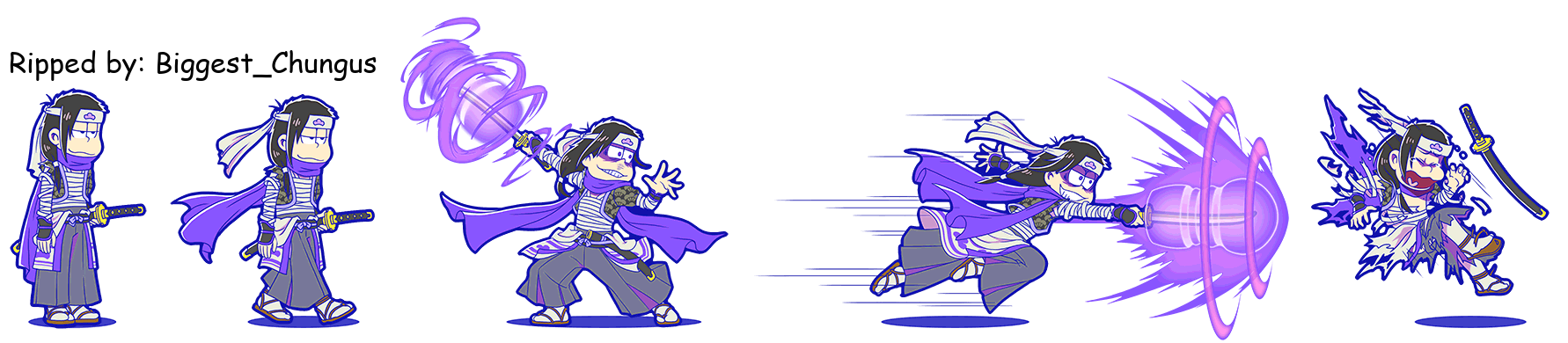 Osomatsu-san Hesokuri Wars: Battle of the NEETs - Ichimatsu (Shinpingumi)