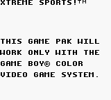 Game Boy Error Message