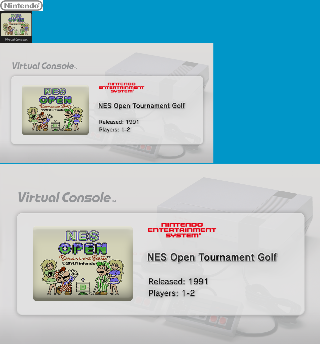 Virtual Console - NES Open Tournament Golf