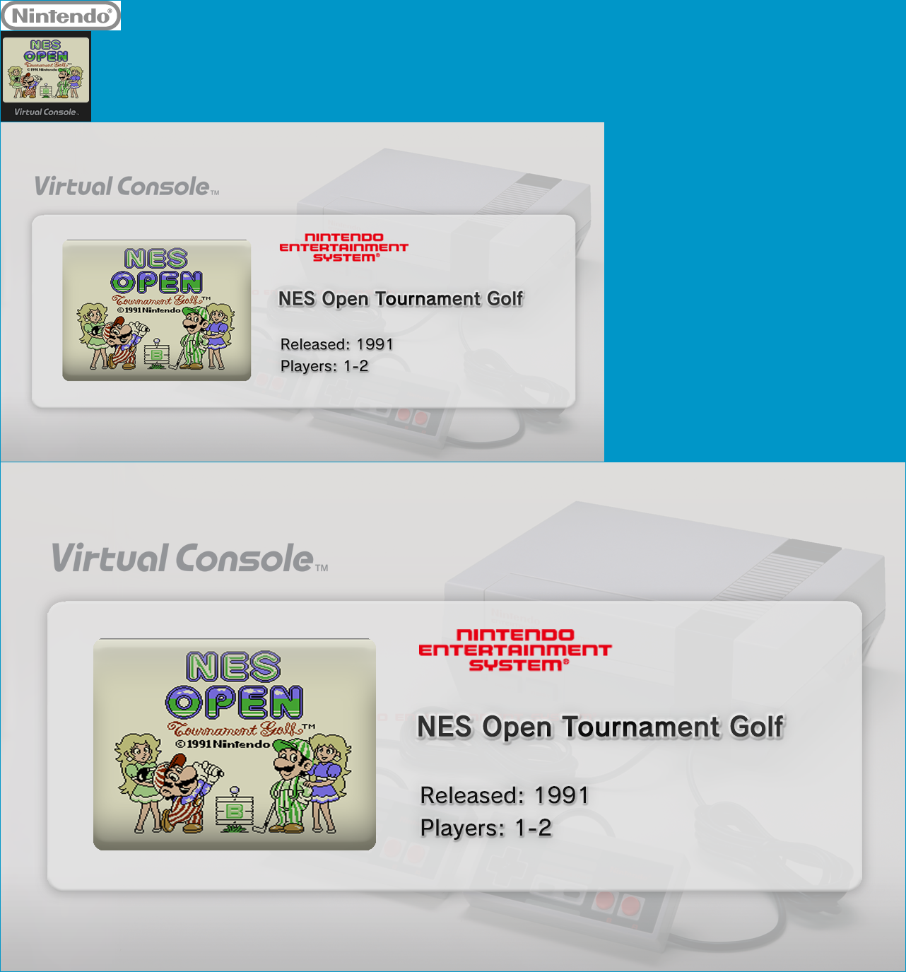 NES Open Tournament Golf