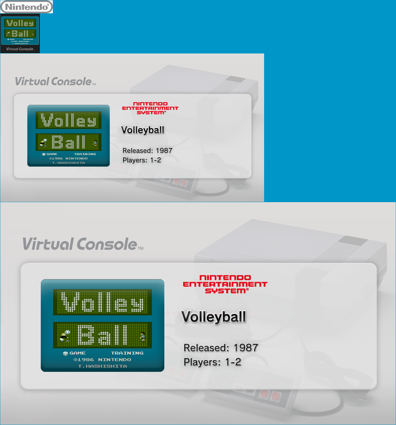 Virtual Console - Volleyball