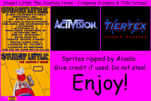 Company Screens & Title Screen