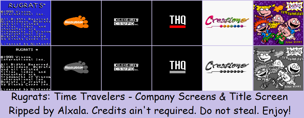 Company Screens & Title Screen