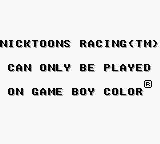 Game Boy Error Message