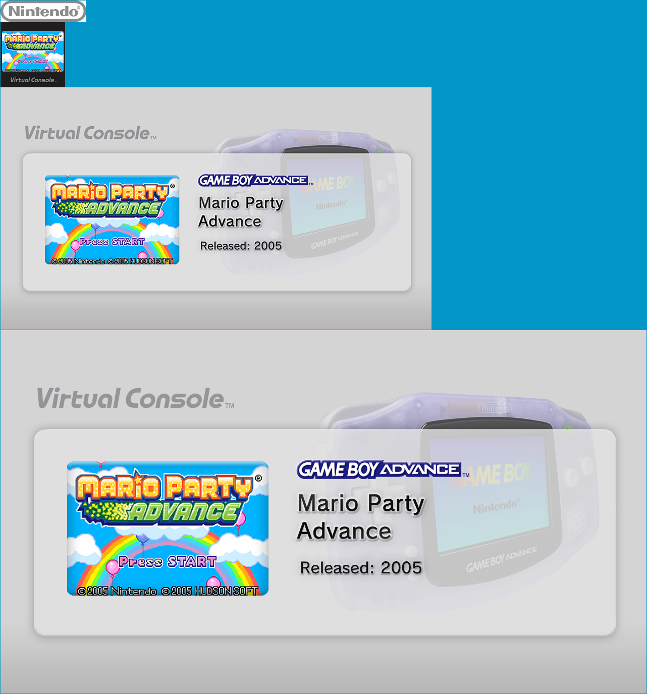 Virtual Console - Mario Party Advance