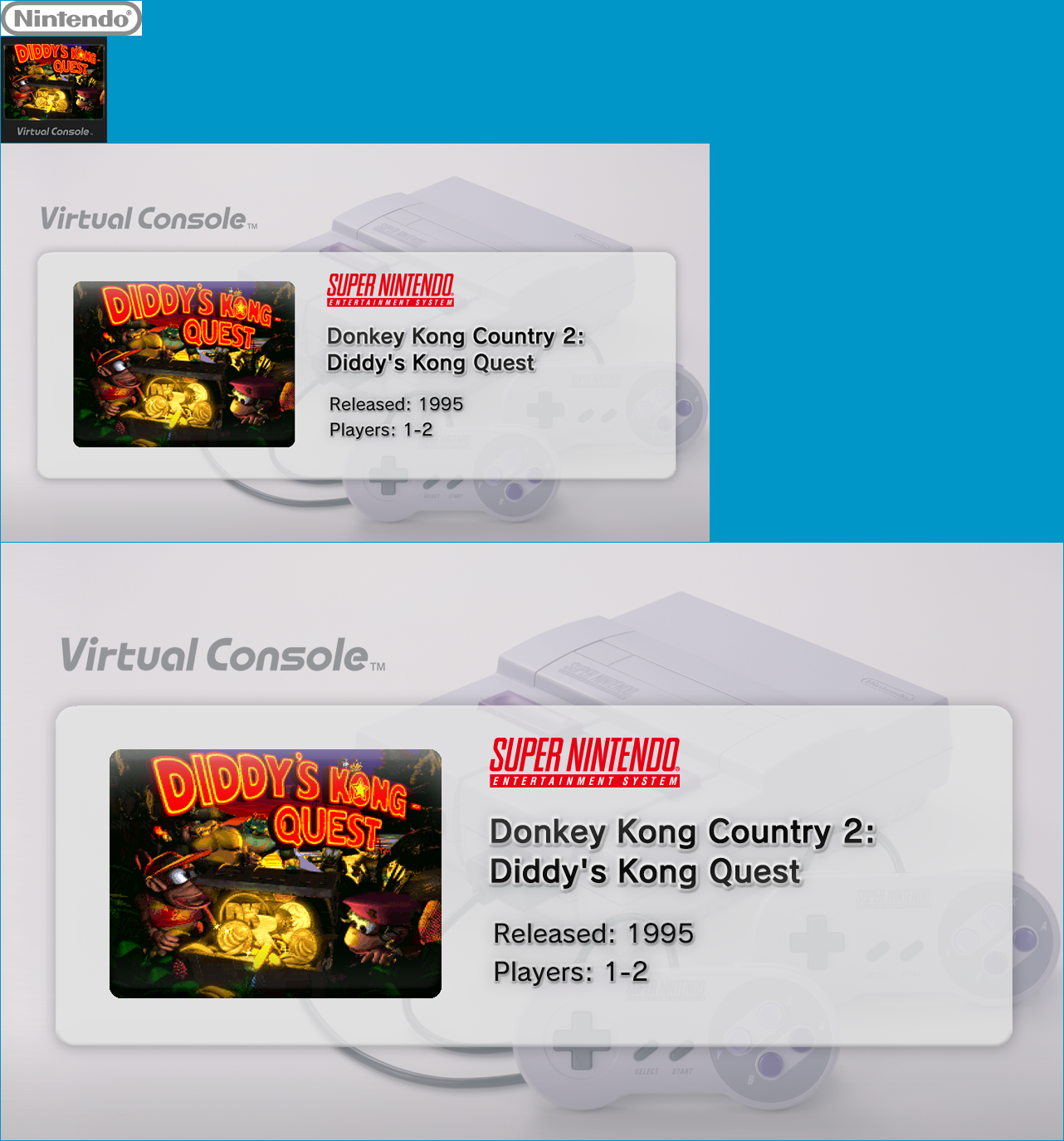 Virtual Console - Donkey Kong Country 2: Diddy's Kong Quest