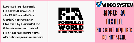 F-1 World Grand Prix - Introduction & Logos