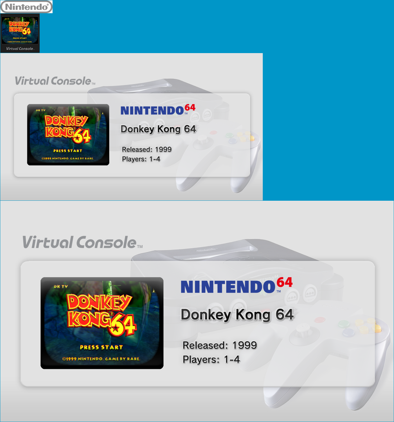 Virtual Console - Donkey Kong 64