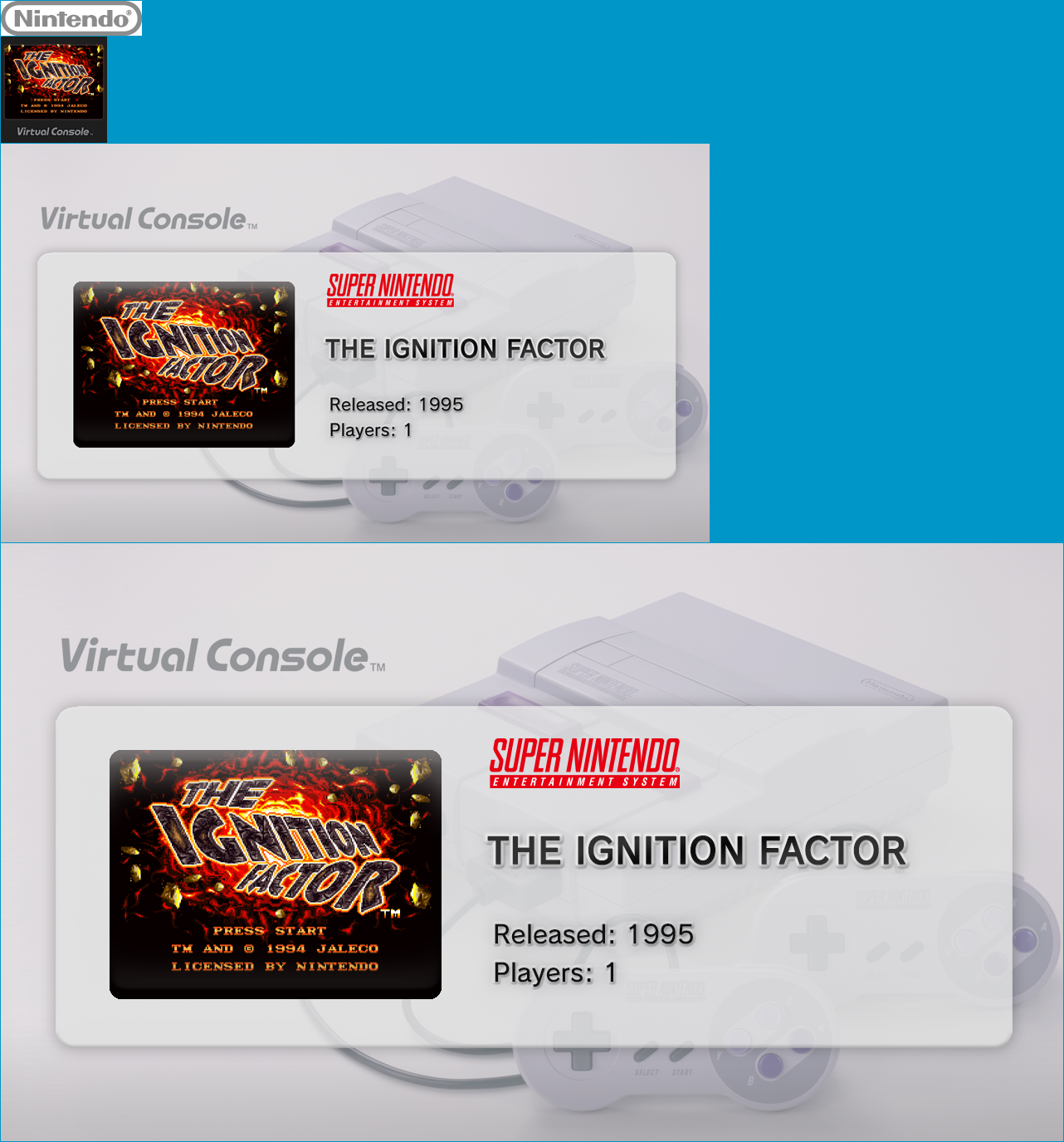 Virtual Console - THE IGNITION FACTOR