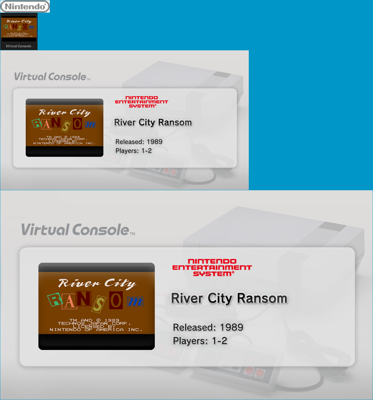 Virtual Console - River City Ransom