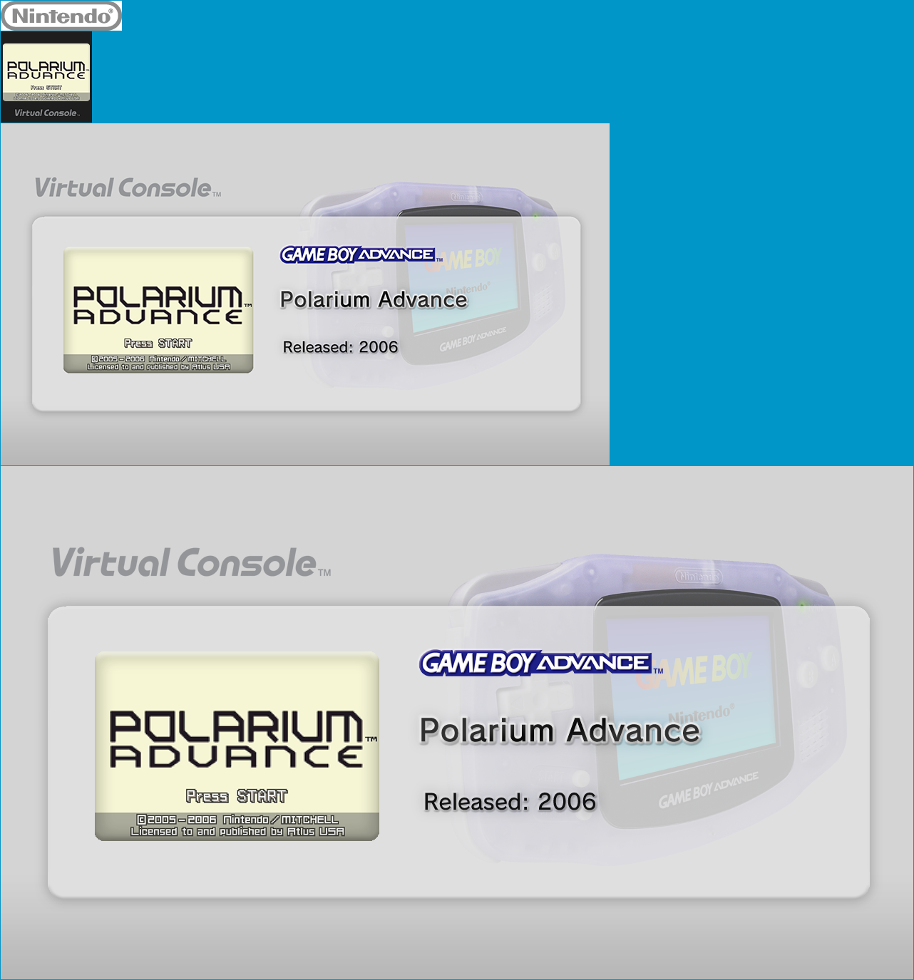 Virtual Console - Polarium Advance