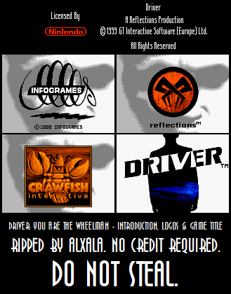 Driver: You Are the Wheelman - Introduction, Logos & Game Title
