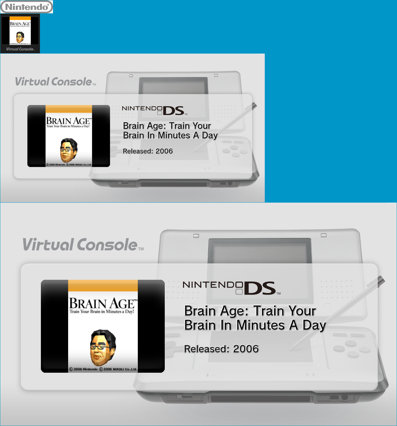 Virtual Console - Brain Age: Train Your Brain in Minutes a Day