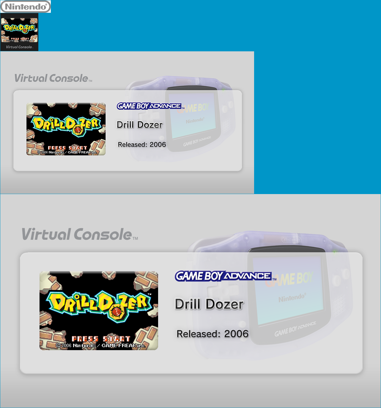 Virtual Console - Drill Dozer
