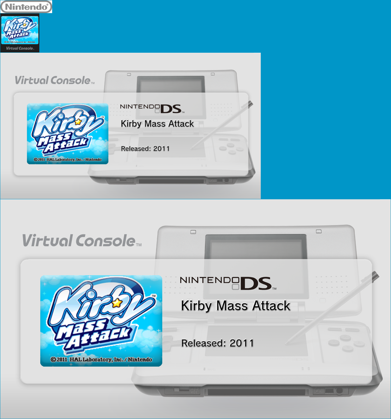 Virtual Console - Kirby Mass Attack