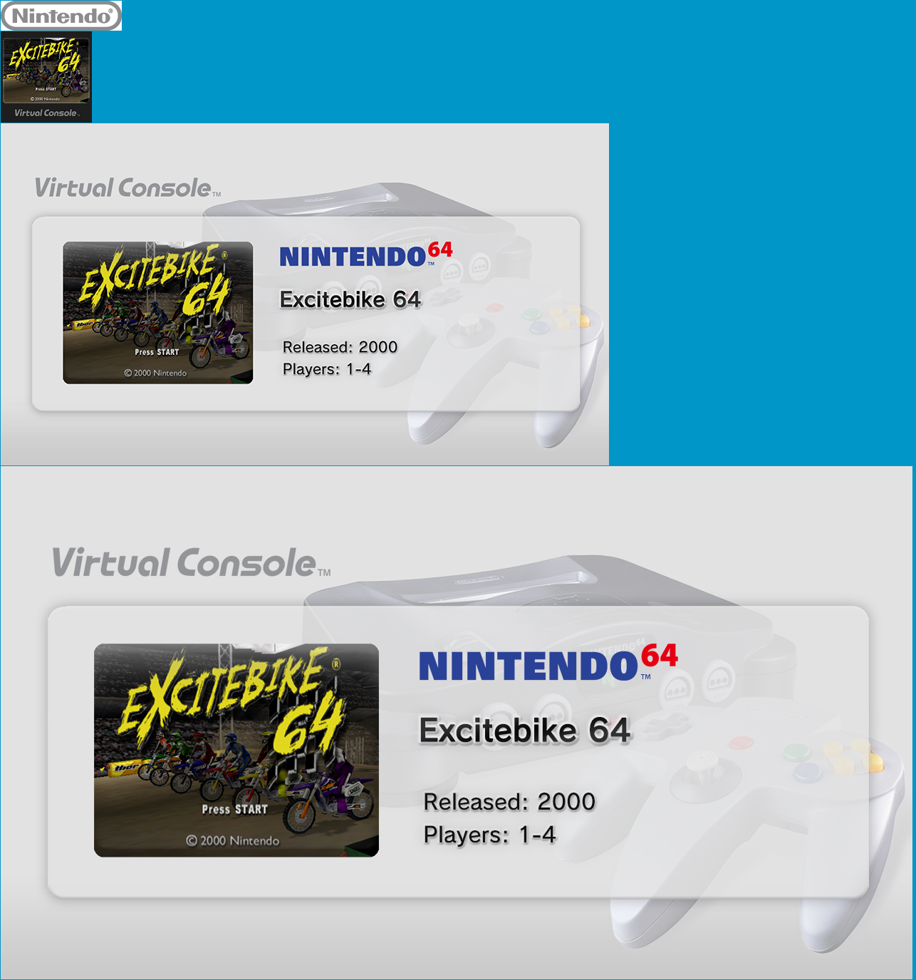 Virtual Console - Excitebike 64